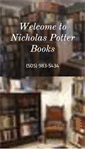 Mobile Screenshot of nicholaspotterbooks.com